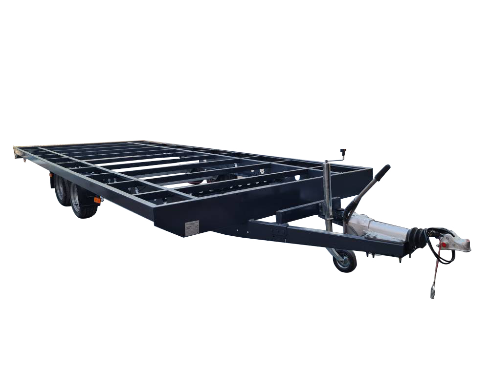 3500 Kg Çift Dingil Sal Kasa Mobil Ev şasesi-PLT353