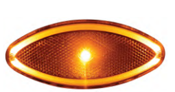 LEDLİ YAN İŞARET LAMBASI BRAKETSİZ AYARLANABİLİR - YERLİ