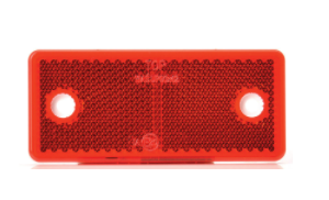 REFLEKTÖR KIRMIZI 96x42mm DELİKLİ