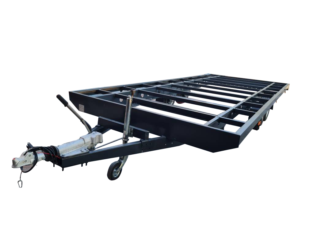 3500 Kg Çift Dingil Sal Kasa Römork-PLT351