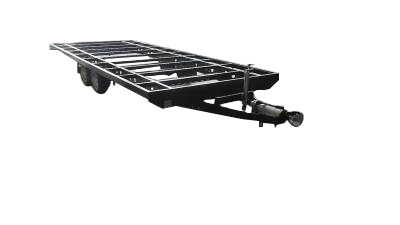3500 Kg Çift Dingil Sal Kasa Mobil Ev şasesi-PLT352
