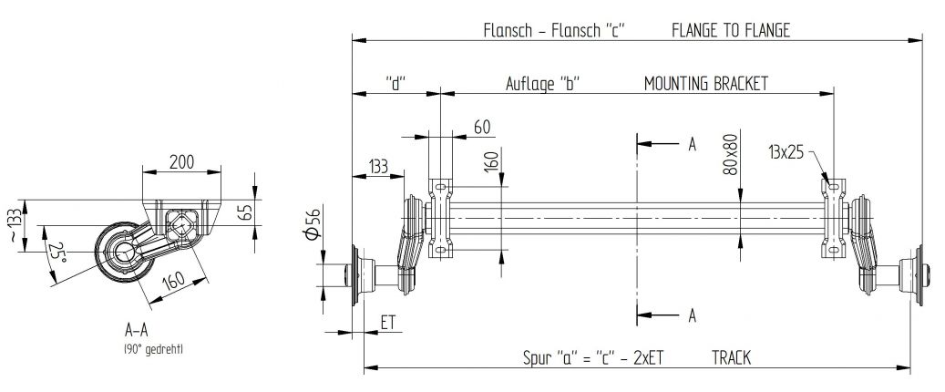 1350 KG FRENSİZ TORSİYON DİNGİL 100x4 KNOTT