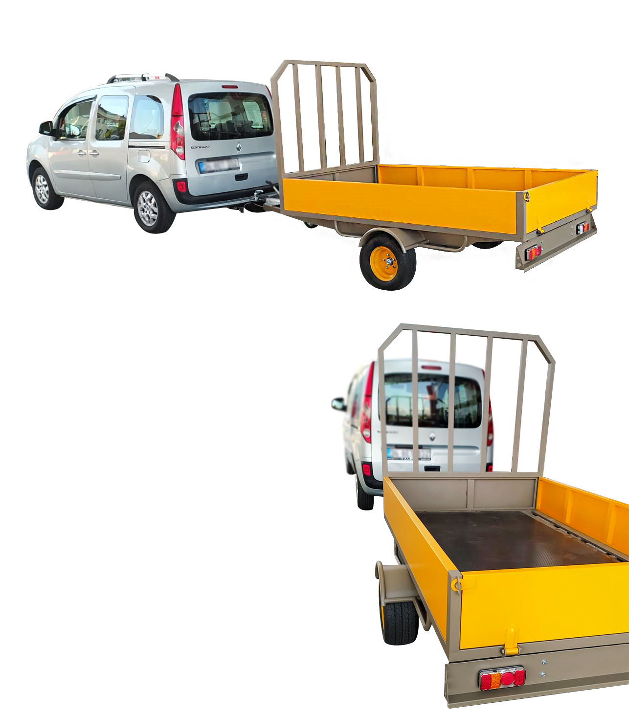 1350 kg Açık Kasa Römork