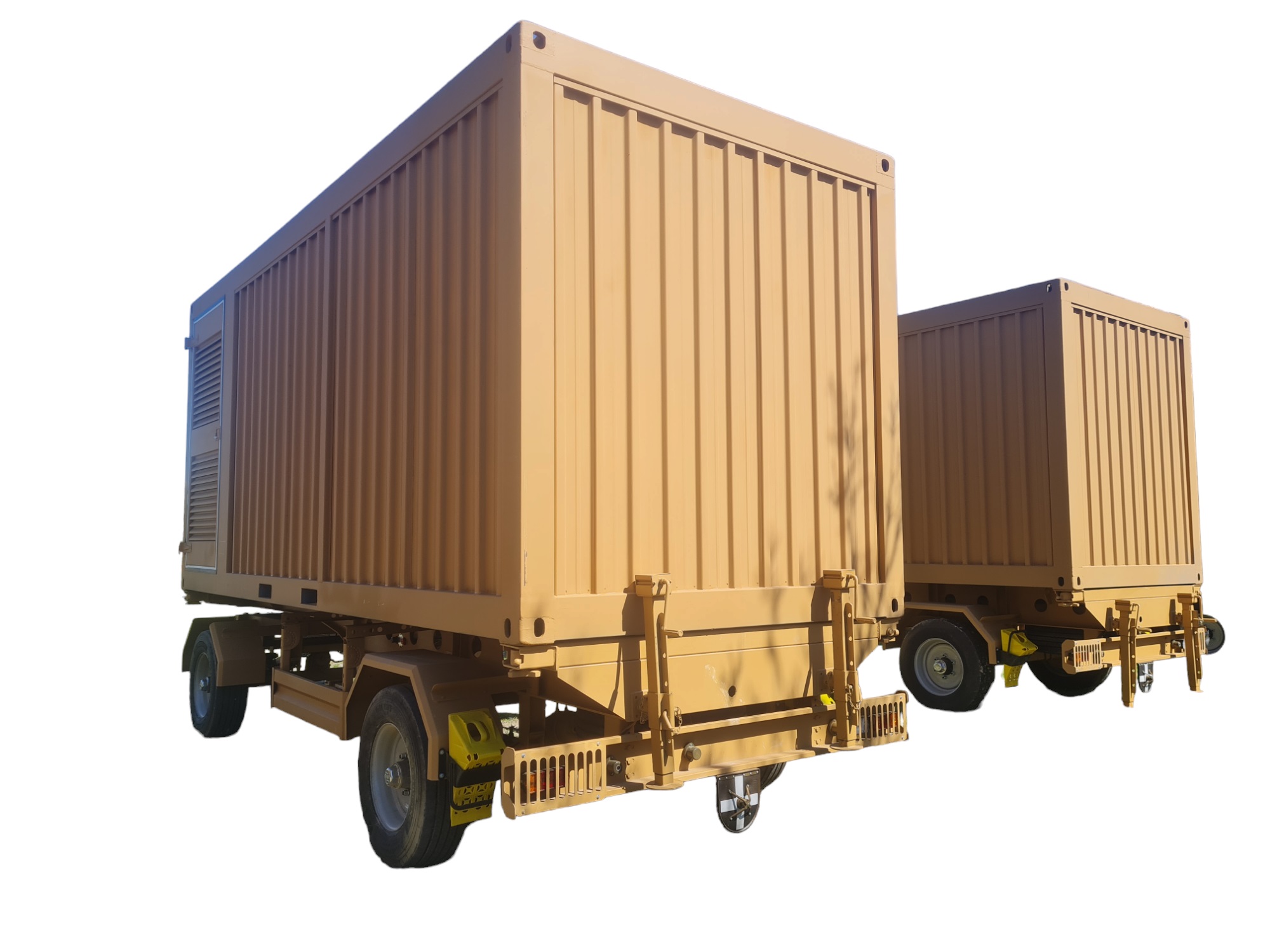 10.000 kg 20 DC Çift Dingil Dönerli Konteyner Taşıyıcı