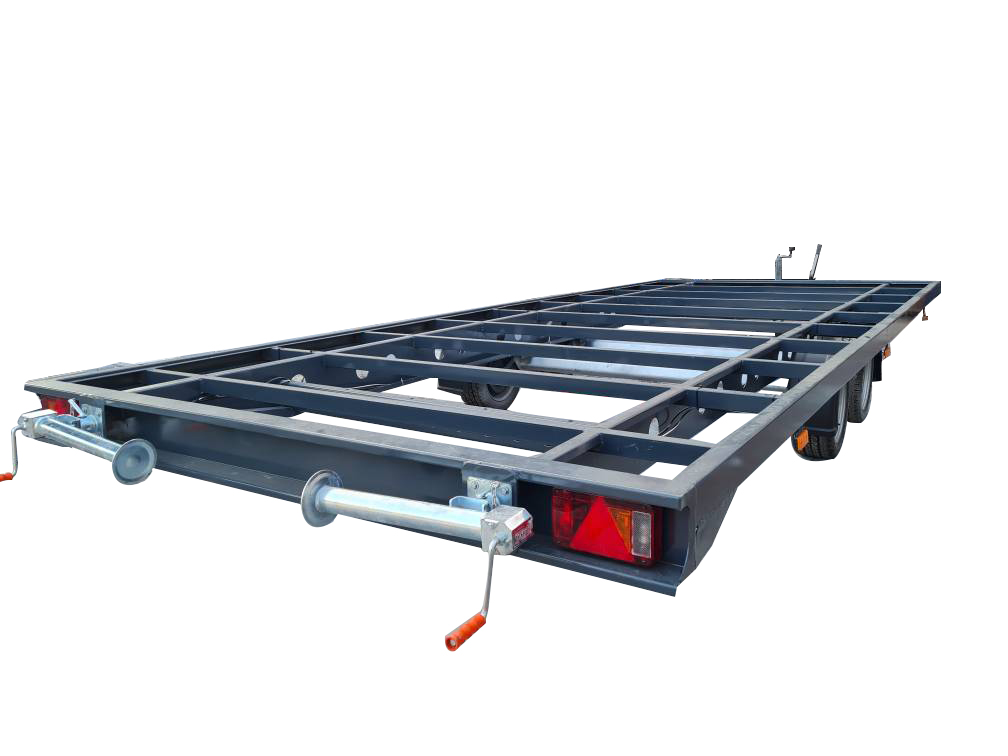 3500 Kg Çift Dingil Sal Kasa Römork-PLT351