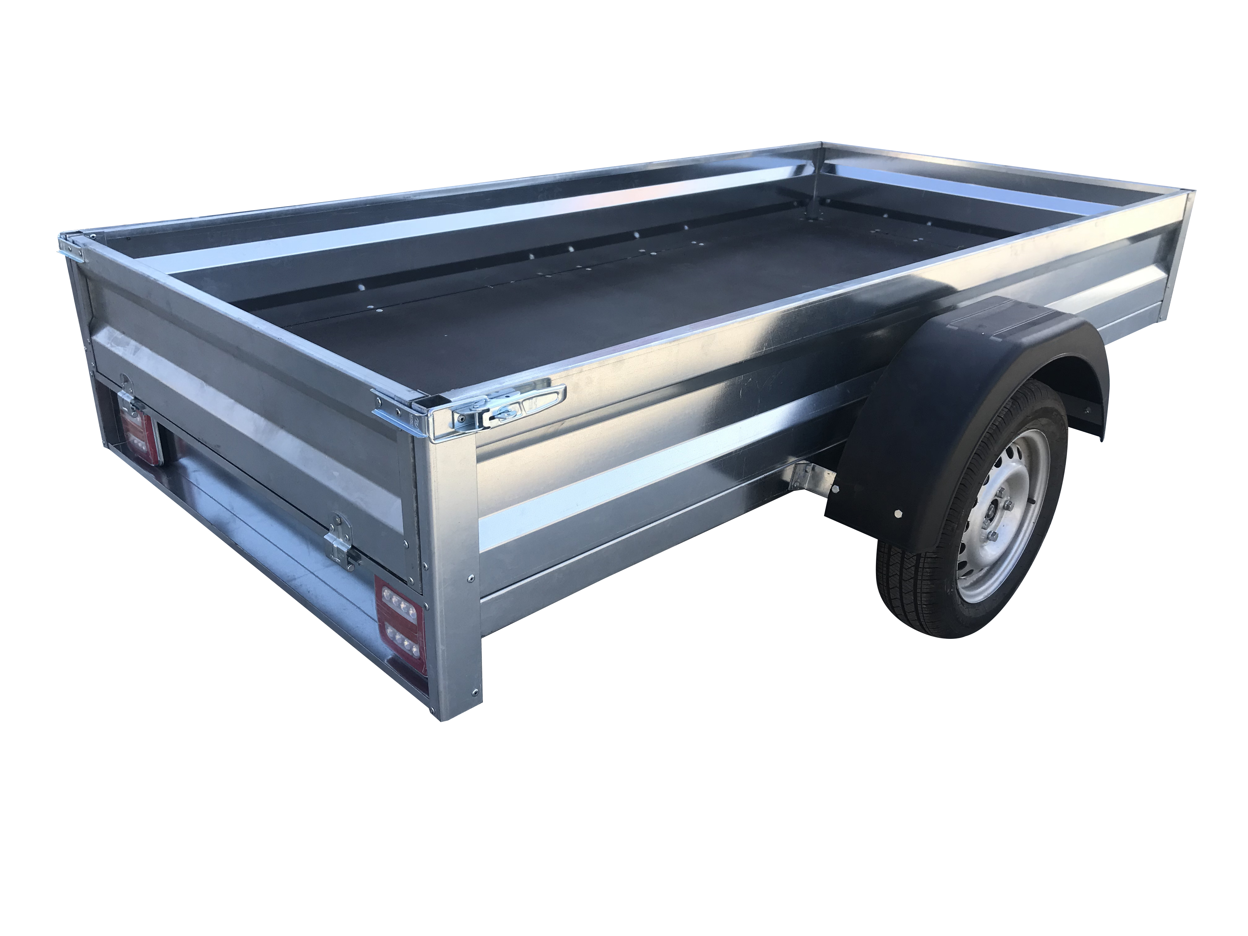 750 Kg Tek Dingil Açık Kasa Römork