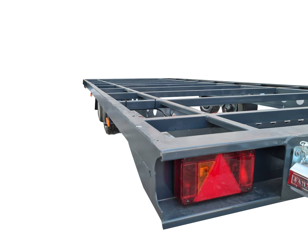 3500 Kg Çift Dingil Sal Kasa Mobil Ev şasesi-PLT352
