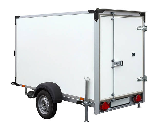 750 Kg Tek Dingil Kapalı Kasa Römork-AL751