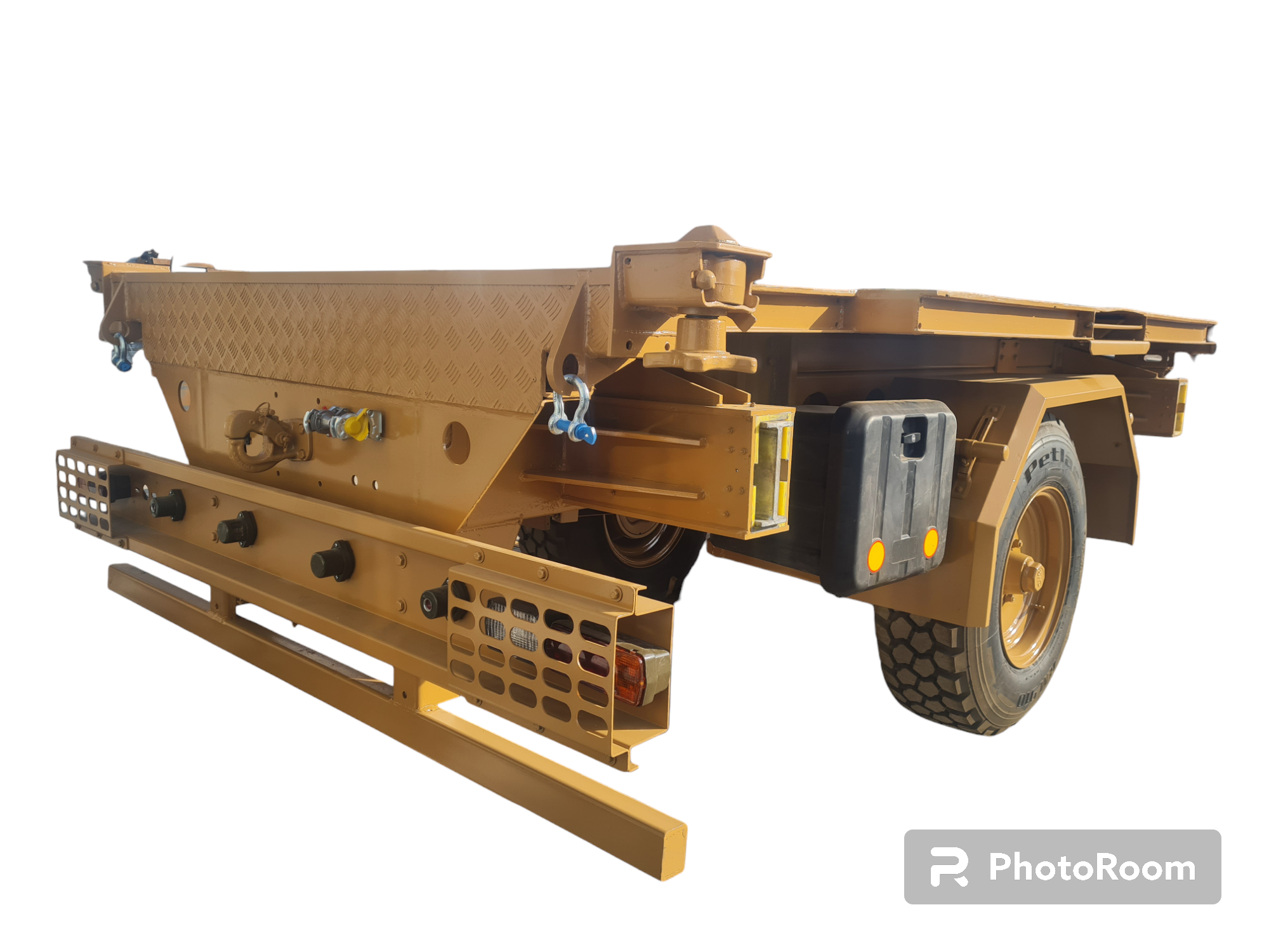 8.000 Kg Tek Dingil Askeri Konteyney Taşıyıcı