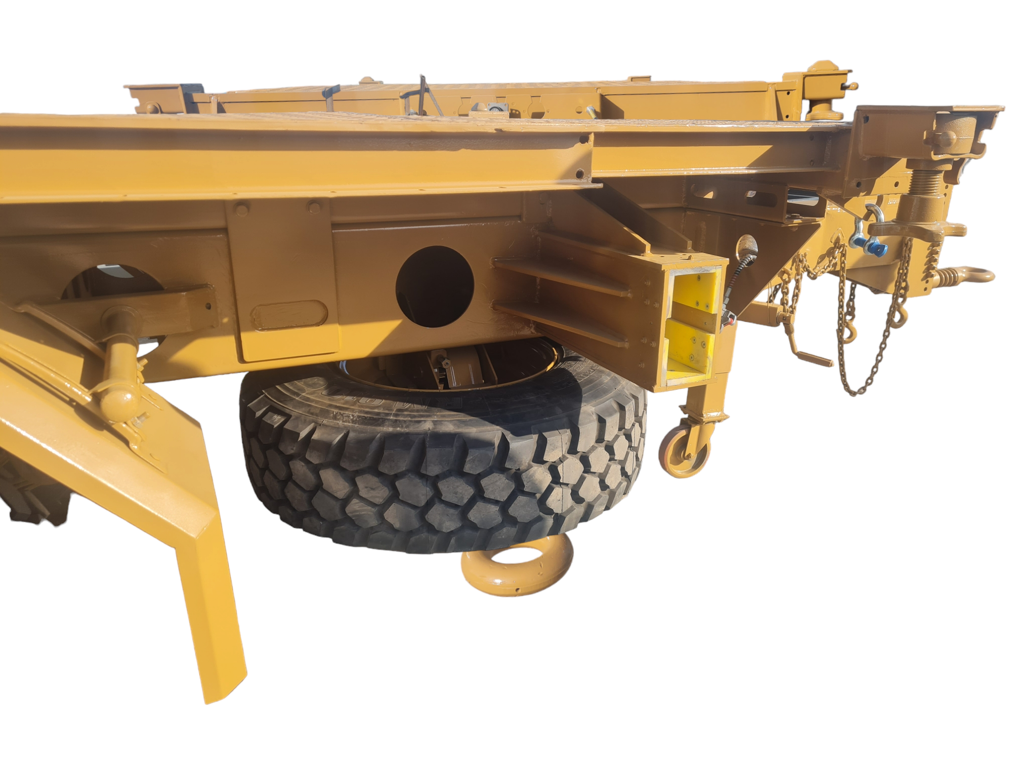 8.000 Kg Tek Dingil Askeri Konteyney Taşıyıcı