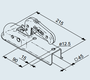 FRENSİZ KAPLİN 750 KG AK7 V PLUS - 45 KARE AL-KO