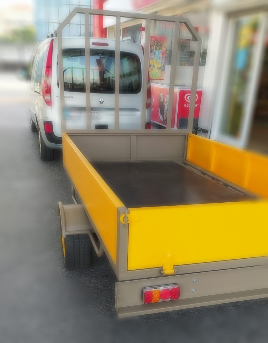 1350 kg Açık Kasa Römork